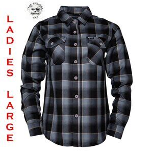DIXXON FLANNEL x SHADOWS FALL Flannel Shirt - Women's Large